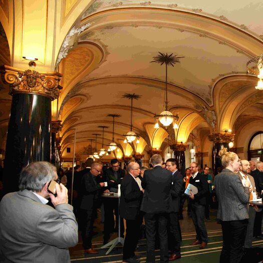 Empfang in der Stadthalle