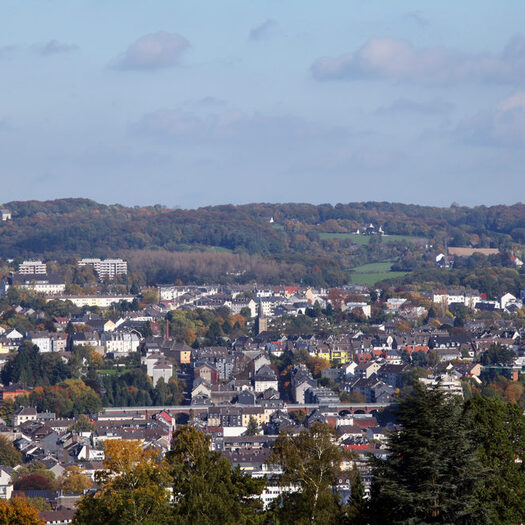 Blick über Wuppertal