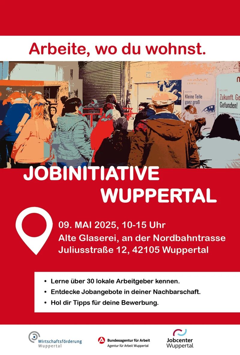 Veranstaltungsplakat Job-Initiative